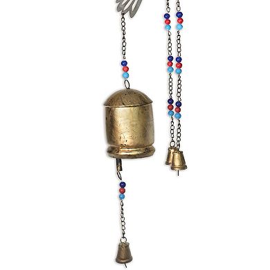 Decorative Sangeet Bell Hummingbird & Charms
