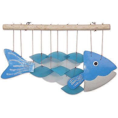 Bali Fish Glass Chime