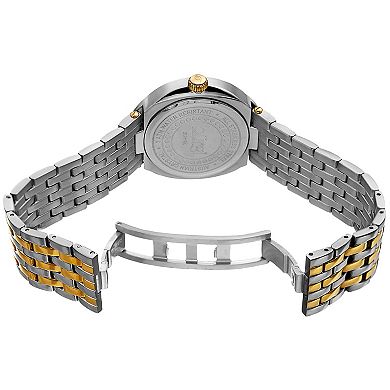 Auristra Halo 34mm Japanese Quartz Elegant