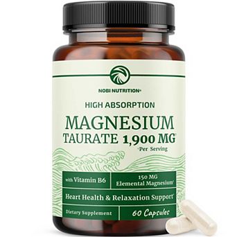 Nobi Nutrition G2 Magnesium Taurate Capsules 60 ct