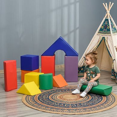 11-Piece Baby Soft Foam Climbing Block Play Set