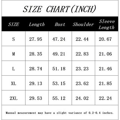 Women's Loose Long Sleeve Casual Denim Jacket Button Down Coat
