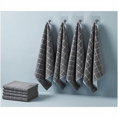 Microfiber Dish Towels 8 Pack Soft Thick Super Absorbent Lint Free Kitchen Towels