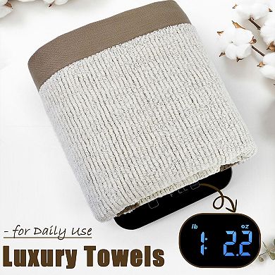 Ultra Soft Quick Dry Highly Absorbent Bath Towel Set 520 GSM
