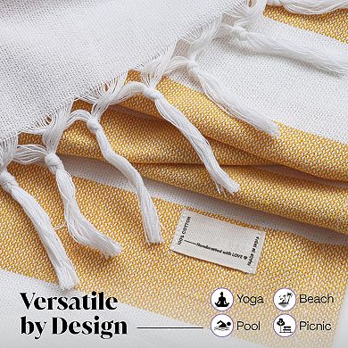 Ultra Soft Quick Dry Absorbent Cotton Towel For Travel Gym Pool Spa
