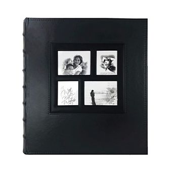 Photo Album 4x6 600 Photos Pages Leather Cover Large Capacity Family Wedding Horizontal Vertical