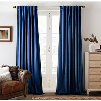 DriftAway Velvet Blackout Curtains Room Darkening Curtains 2 Panel Set Super Soft Luxury Drapes