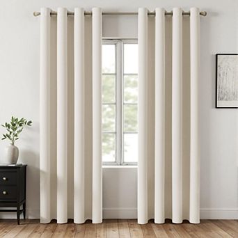 Blackout Curtains Set of 2 Thermal Insulated Light Blocking Grommet Window Panels Bedroom