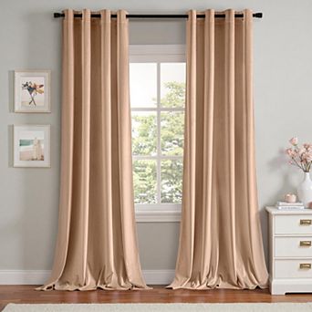 Blackout Curtains 52x84 Inch Grommet Thermal Insulated Room Darkening Drapes for Bedroom Living Room