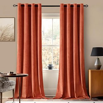 Blackout Curtains 52x84 Inch Grommet Thermal Insulated Room Darkening Drapes for Bedroom Living Room