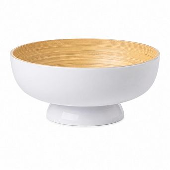 10 Inch Lacquer Base Bowl Handmade Decorative Fruit Candy Snack Storage Box Console Table Home Decor
