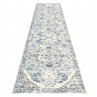 Hallway Rug Washable Vintage Kitchen Anti-Slip Laundry Distressed Bohemian Floor Rug