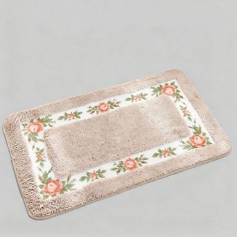 Soft Shag Bath Rug Non-slip Washable