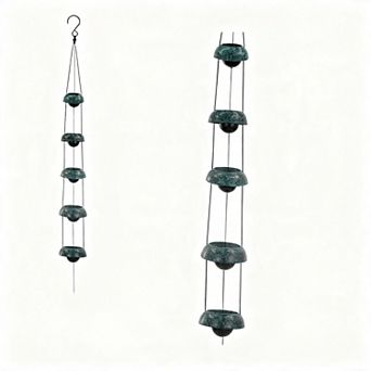 Copper Wind Chimes Temple Feng Shui Home Yard Outdoor Decoration Durable Melodious