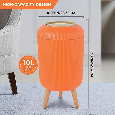 Motion Sensor Trash Can Automatic Waterproof Plastic Multipurpose Smart Hands Free