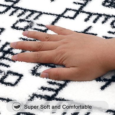 Non Slip Absorbent Bathroom Rug Set