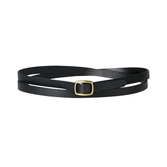 Women's Adjustable Skinny Belt Fashion Narrow Belts Minimalism Waist Strap