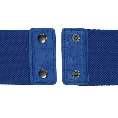Womens Elastic Wide Waist Belt Vintage Stretchy Belts for Dresses