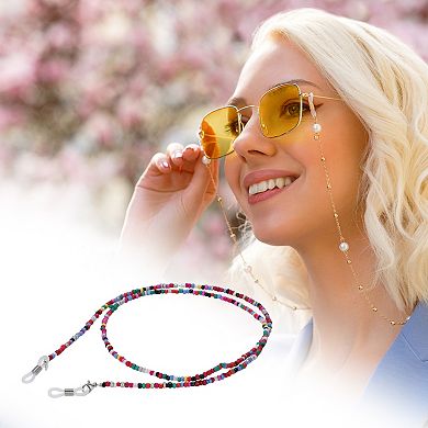 Beaded Pattern Eyeglass Chain for Glasses and Sunglasses 1Pc 29.53
