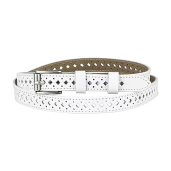 Skinny Belt for Women Hollow-out Thin Waist Belts for Jeans Dress