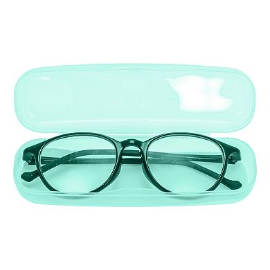 Clear Plastic Eyeglasses Cases Portable Transparent Sunglasses Box