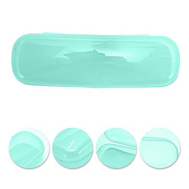 Clear Plastic Eyeglasses Cases Portable Transparent Sunglasses Box