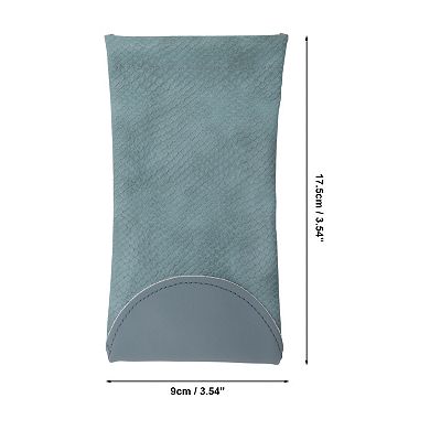 Glasses Case, Soft Glasses Case with Glasses Cleaning Cloth Portable Sunglasses Case