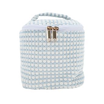 Plush 1 pc Organizational Cylinder Makeup Bag for Travel