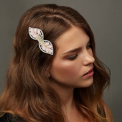 1Pc Double Leaf Hair Barrettes