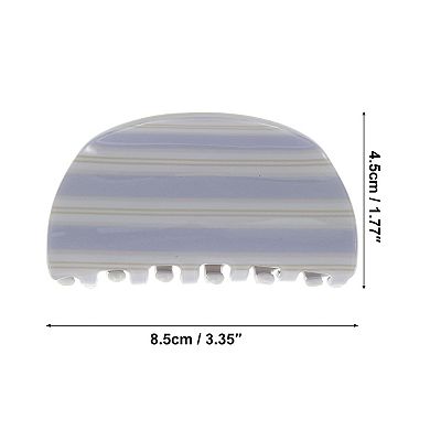 1Pc Fashion Plaid Claw Clip