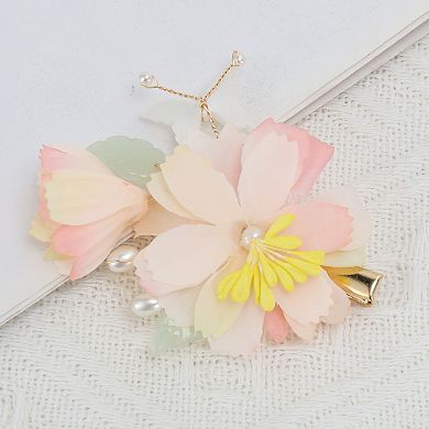 1Pc Flowers Pattern Hair Clips