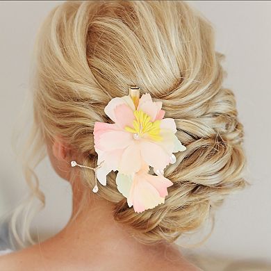 1Pc Flowers Pattern Hair Clips