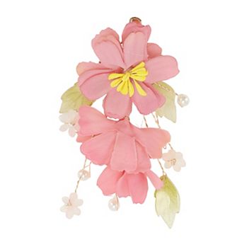 1 pc Flowers Pattern Hair Clips