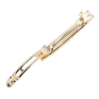 1Pc Grace Crystal Spring Clip Hairpin 4-Row Hair Barrettes