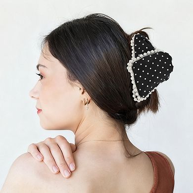 1Pc Pearls Pattern Hair Clip