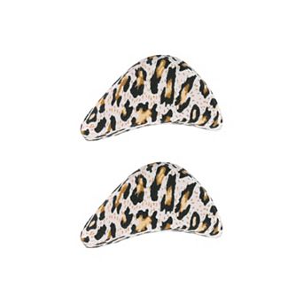 1 Pair Leopard Print Polka Dot High Heels Toe Pads Women's Soft Foam Forefoot Insoles