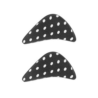 1 Pair Leopard Print Polka Dot High Heels Toe Pads Women's Soft Foam Forefoot Insoles