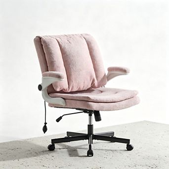YIORTWO Ergonomic Office Chair with Flip Up Back Wide Seat and Lumbar