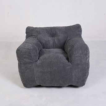 YIORTWO Bean Bag Chair Sofa with Pocket Soft Lounge Chair for Adults Kids