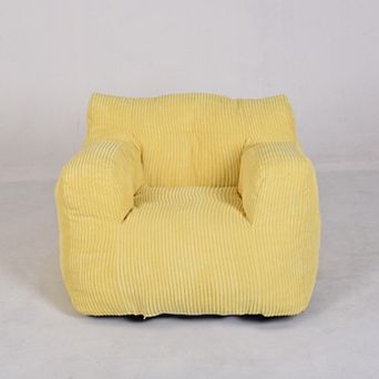 YIORTWO Bean Bag Chair Sofa with Pocket Soft Lounge Chair for Adults Kids