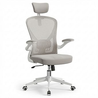 Loheer High Back Ergonomic Mesh Office Chair with Adjustable Headrest and Lumbar Support