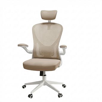 Loheer High Back Ergonomic Mesh Office Chair with Adjustable Headrest and Lumbar Support