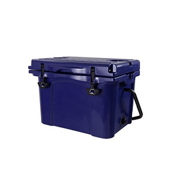 LOHEER Portable 25-qt Insulated Hard Cooler with 5 to 7 Day Ice Retention for Beach