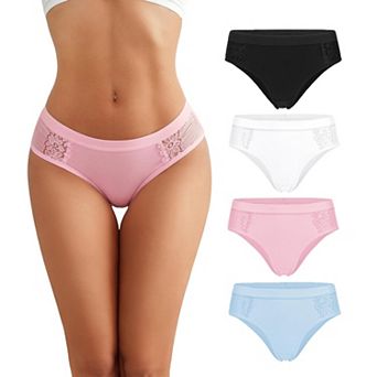 Avidlove Women Cotton Brief Underwear Tag Free Breathable Bikini Brief Panties