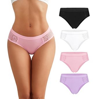 Avidlove Women Cotton Brief Underwear Tag Free Breathable Bikini Brief Panties