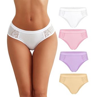 Avidlove Women Cotton Brief Underwear Tag Free Breathable Bikini Brief Panties
