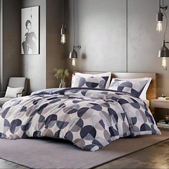 3 - Piece Comforter Set with Pillow Shams - Modern Design, Soft Microfiber