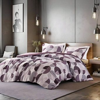 3 - Piece Comforter Set with Pillow Shams - Modern Design, Soft Microfiber