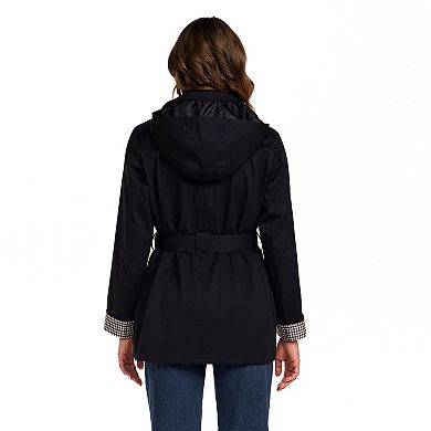 Women's Weathercast Double Breasted Trenchcoat