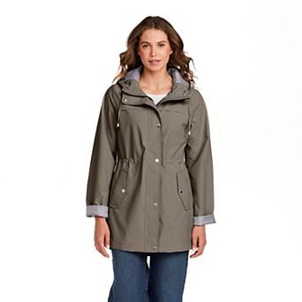Women's Weathercast Hooded Anorak with Turn Back Cuffs
